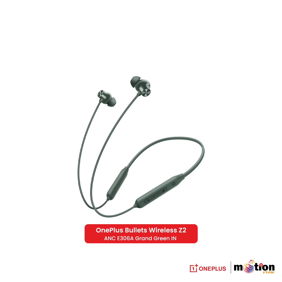 Picture of OnePlus Bullet Wireless Z2 ANC Bluetooth in Ear Earphones with 45dB Hybrid ANC Bluetooth Headset