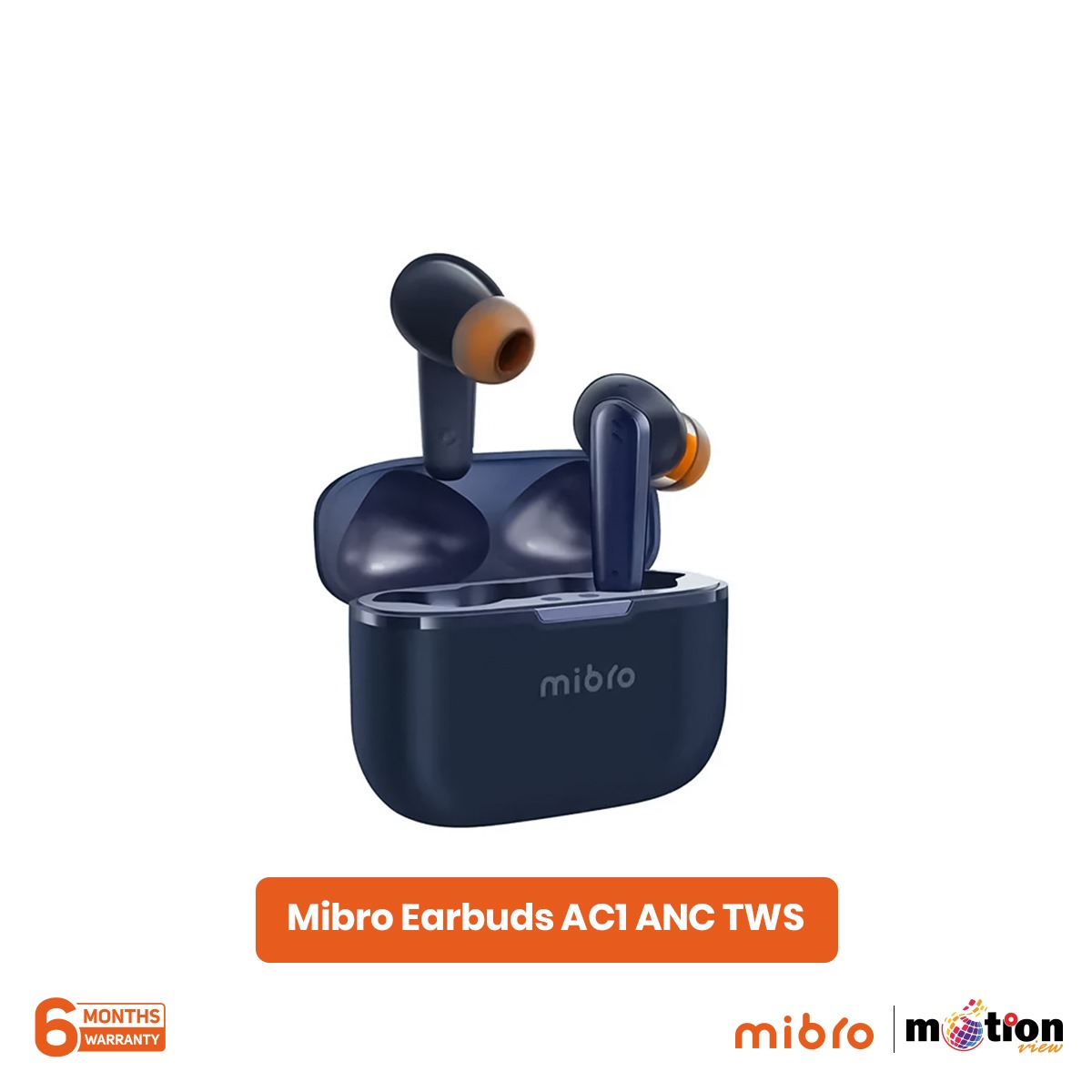 Picture of Mibro AC1 ANC Wireless Earphones 42dB Active Noise Cancellation Transparency Mode Support Fast Charging Bluetooth 5.2 ENC HD Call IPX4 Waterproof Sports HiFi Stereo TWS Headphone