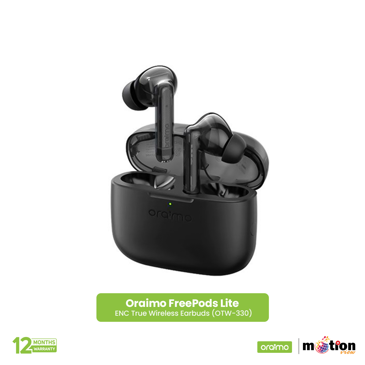 Picture of Oraimo FreePods Lite ENC True Wireless Earbuds (OTW-330)