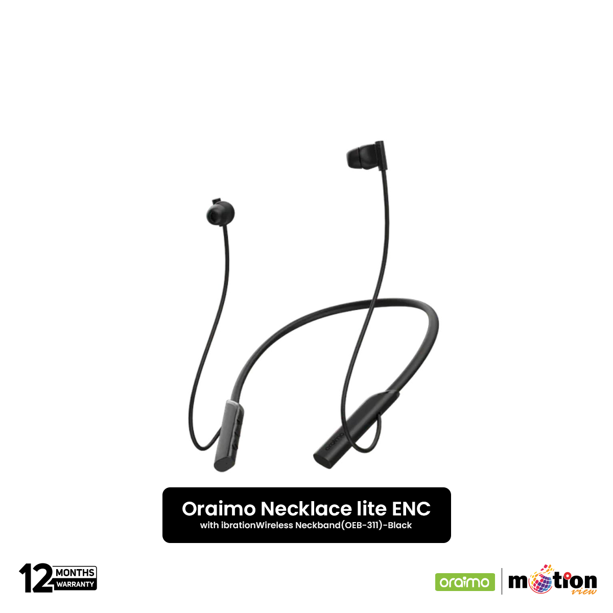 Picture of Oraimo OEB-311 Necklace Lite ENC Wireless Headphone