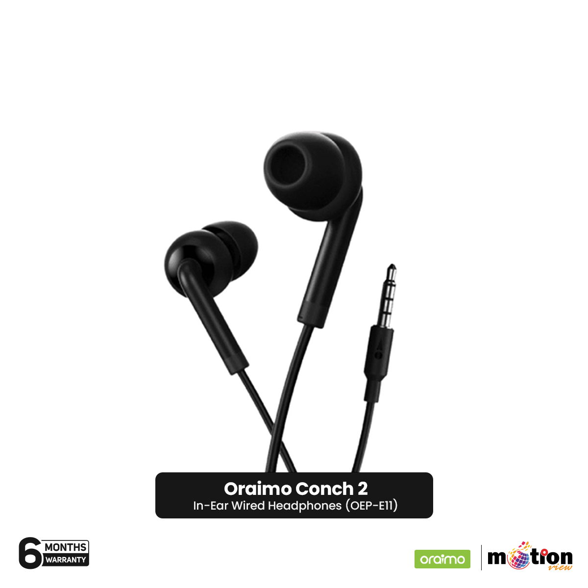 Picture of Oraimo Conch 2 In-Ear Wired Headphones (OEP-E11)