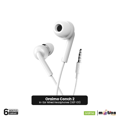 Picture of Oraimo Conch 2 In-Ear Wired Headphones (OEP-E11)