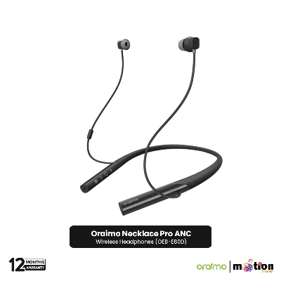 Picture of Oraimo Necklace Pro ANC Wireless Headphones (OEB-E80D) - Black