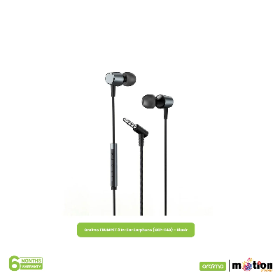 Picture of Oraimo TRUMPET 3 In-Ear Earphone (OEP-E40) - Black