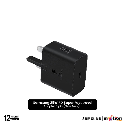 Picture of Samsung 25W PD Adapter USB-C (3 Pin) (Model -EP-T2510)