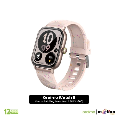 Picture of Oraimo Watch 5 2.01" HD Panda Glass 1ATM With Bluetooth Calling Smart Watch (OSW-805)