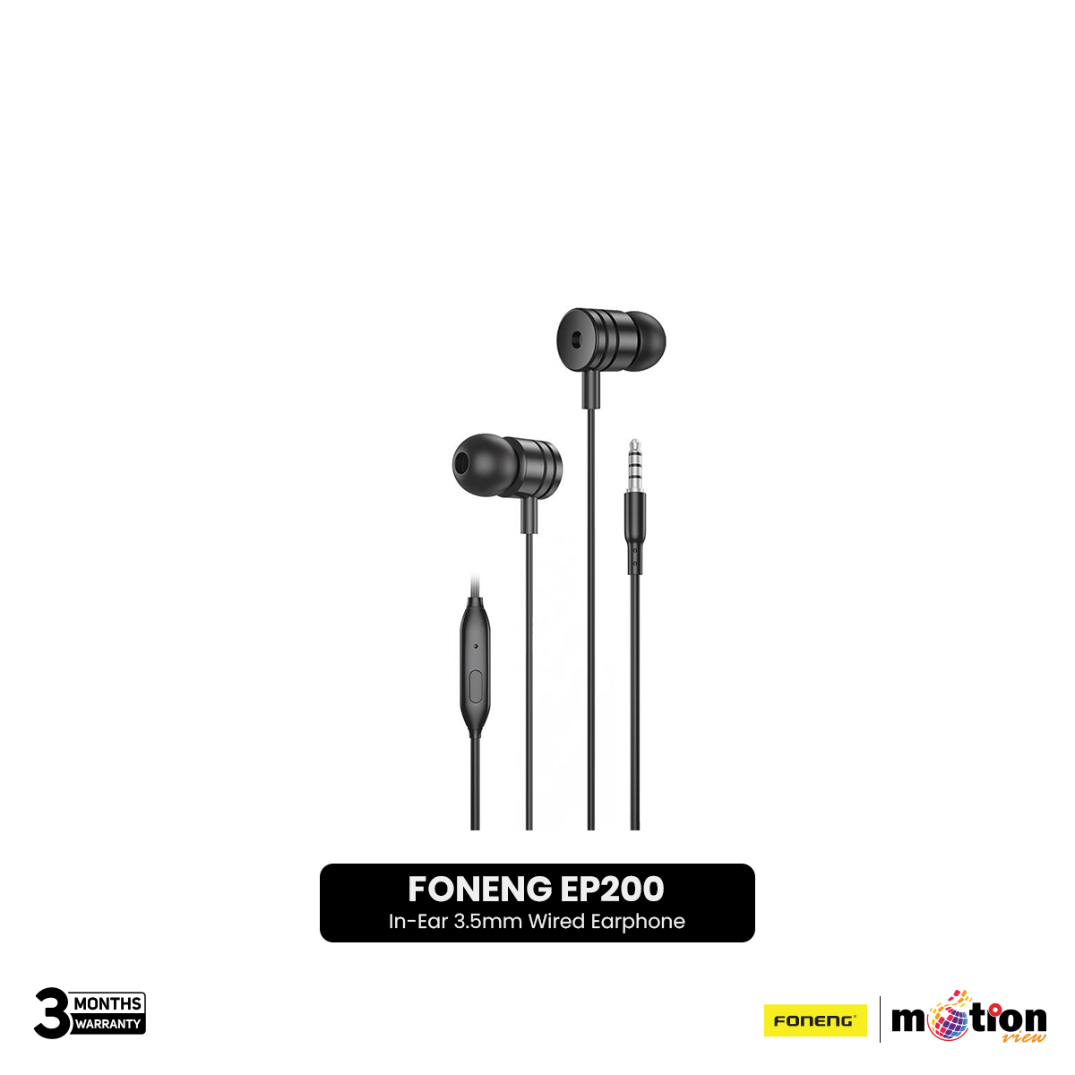 Picture of FONENG EP200 In-Ear 3.5mm Wired Earphone