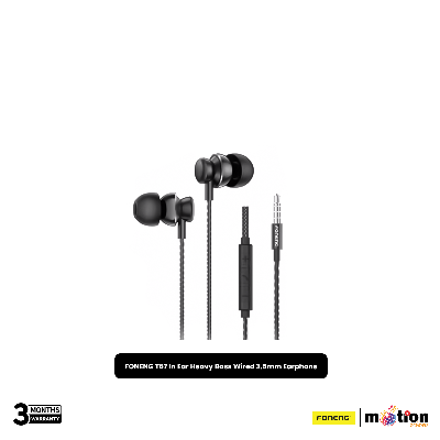 Picture of FONENG T67 In-Ear Metal Wired 3.5mm Earphone with Mic