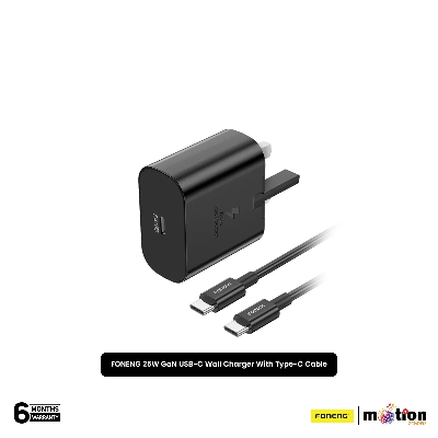 Picture of FONENG 25W GaN USB-C Wall Charger With Type-C Cable (UK32)