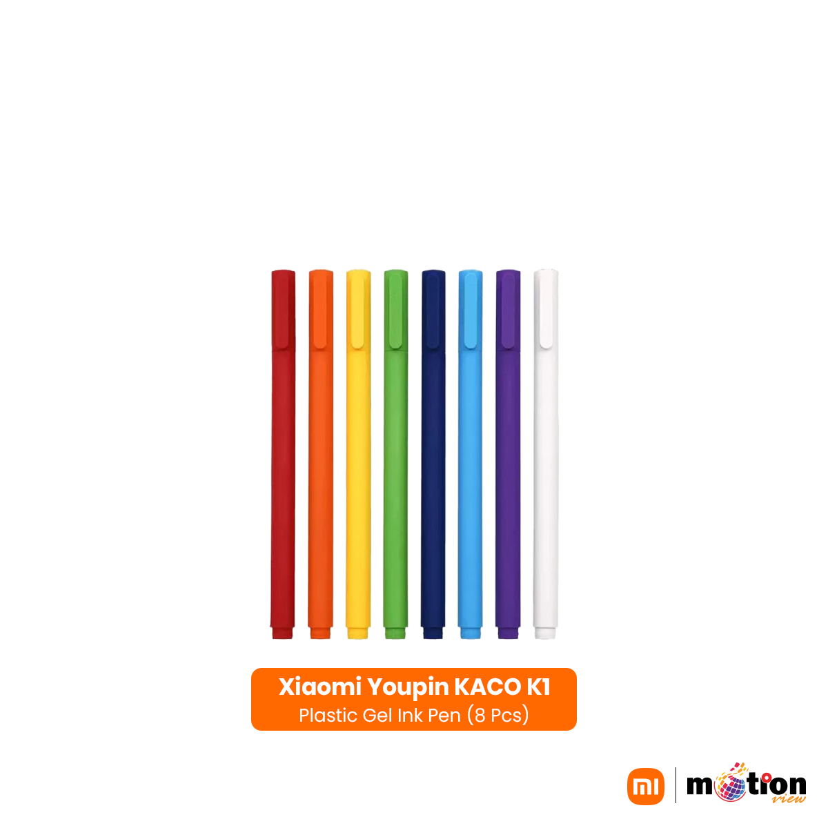 Picture of Xiaomi Youpin KACO K1 Plastic Gel Ink Pen (8 Pcs)