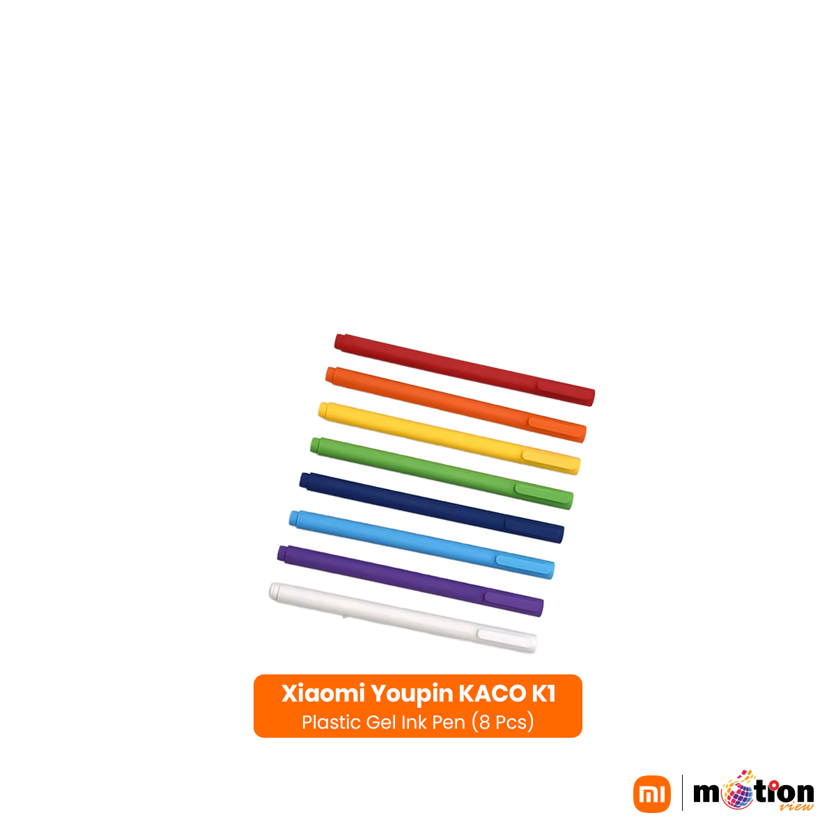 Picture of Xiaomi Youpin KACO K1 Plastic Gel Ink Pen (8 Pcs)