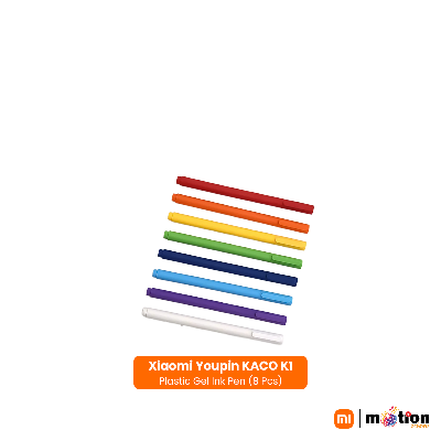 Picture of Xiaomi Youpin KACO K1 Plastic Gel Ink Pen (8 Pcs)