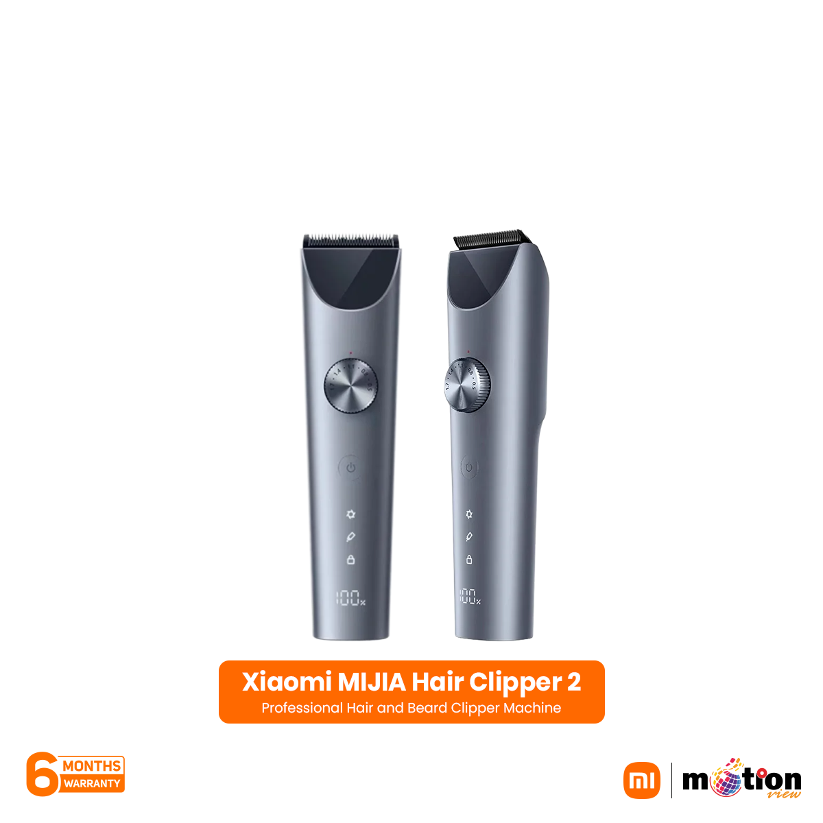 Picture of Xiaomi MIJIA Hair Clipper 2 Professional Hair and Beard Clipper Machine- Grey