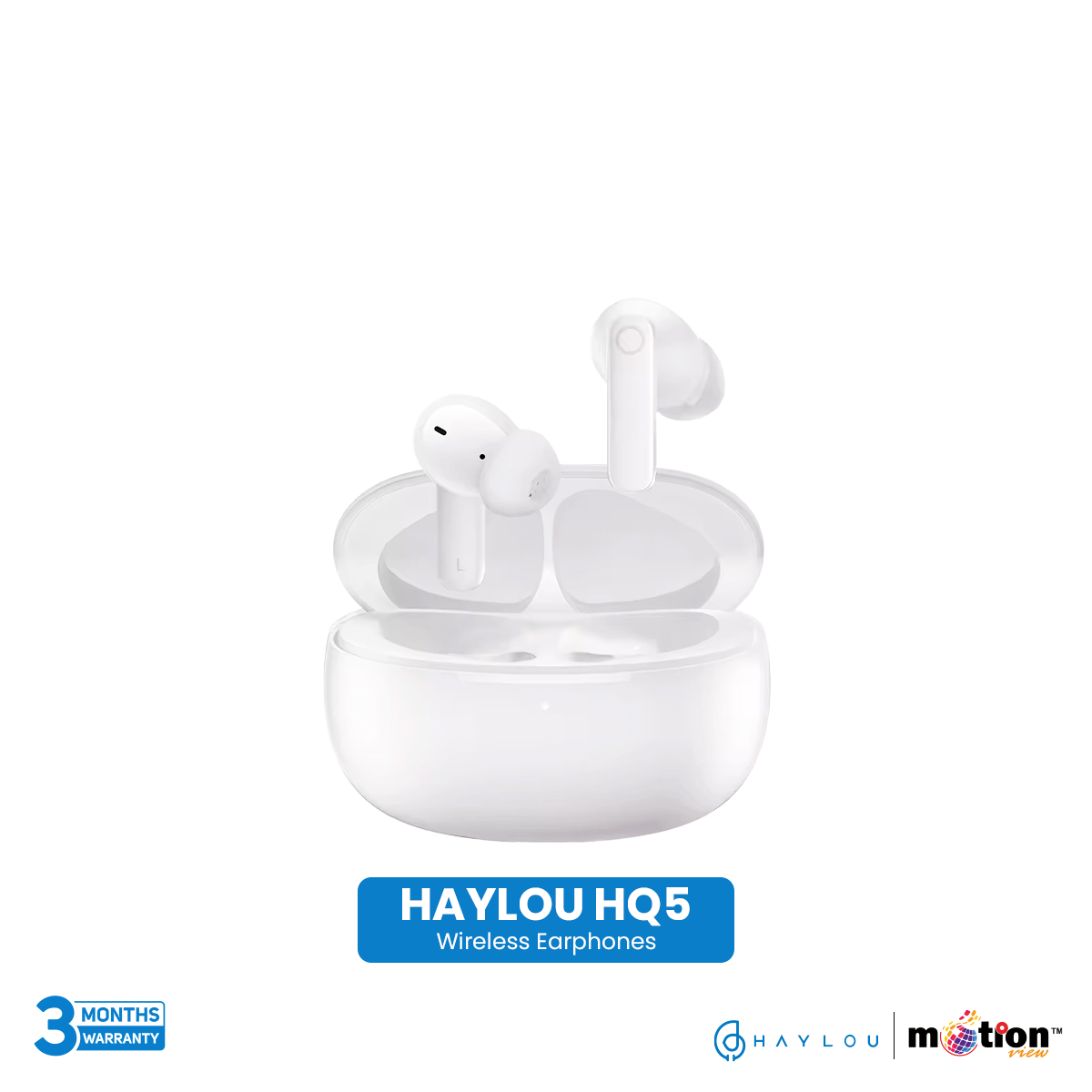 Picture of Haylou HQ5 Bluetooth 6.0 With (ANC & ENC) True Wireless Earphones