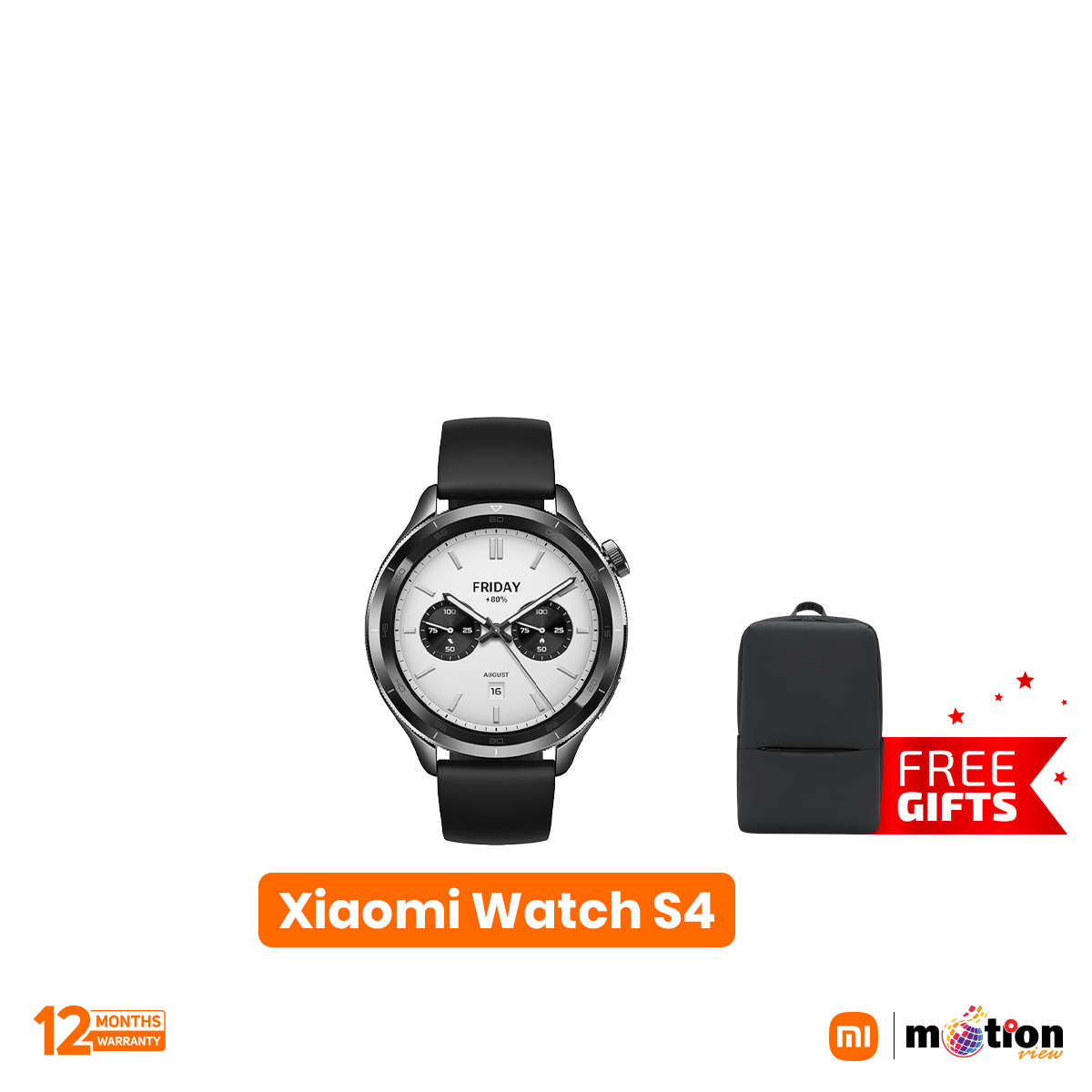 Picture of Xiaomi Watch S4 with 5ATM Waterproof
