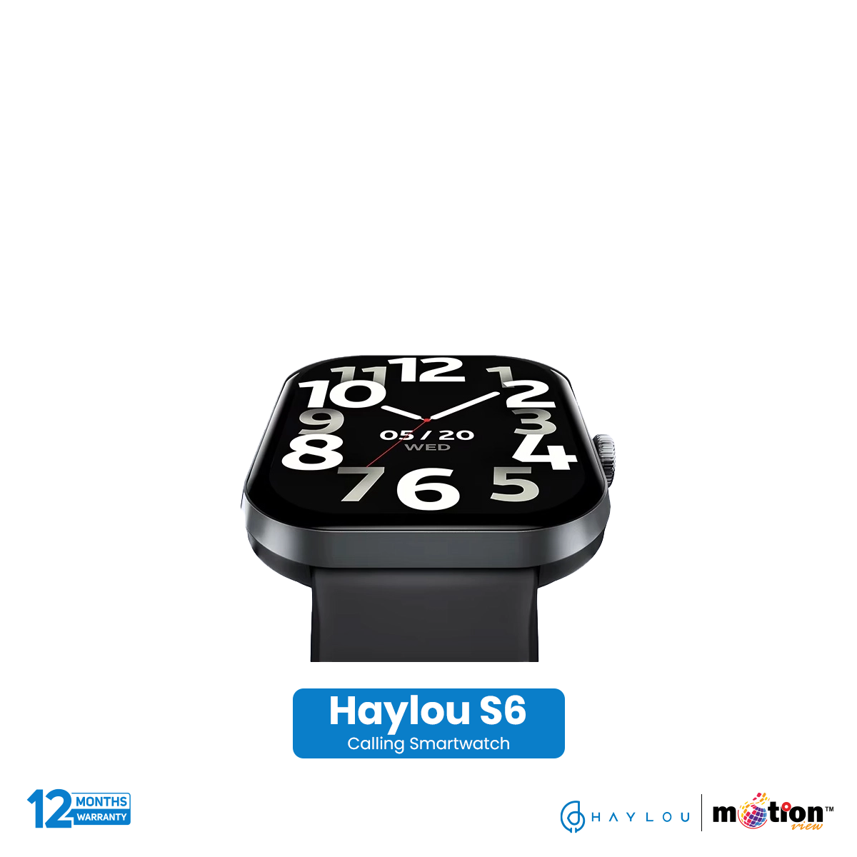 Picture of Haylou S6 2.01" TFT Bluetooth Calling With IP68 Water Resistance Smart Watch