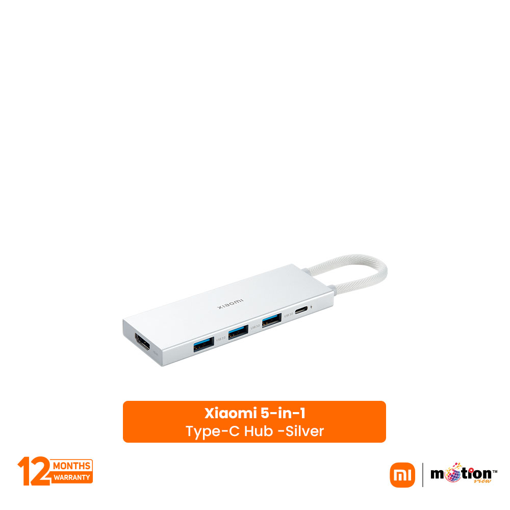 Picture of Xiaomi 5-in-1 Type-C Hub -Silver