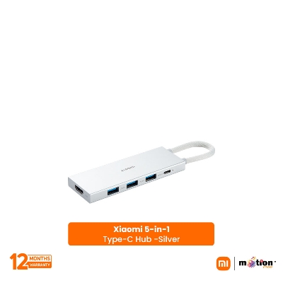 Picture of Xiaomi 5-in-1 Type-C Hub -Silver