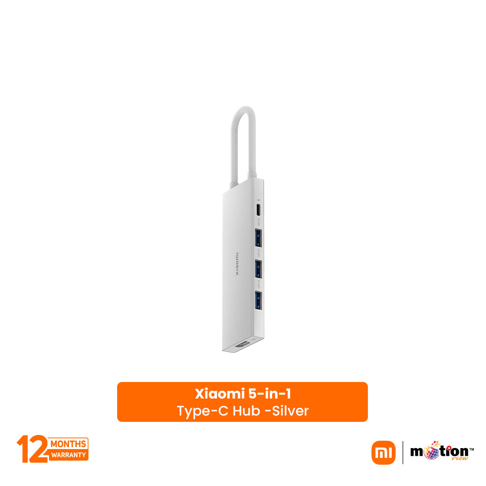 Picture of Xiaomi 5-in-1 Type-C Hub -Silver