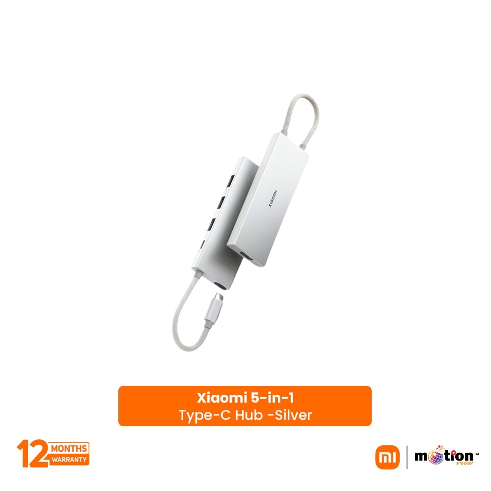 Picture of Xiaomi 5-in-1 Type-C Hub -Silver