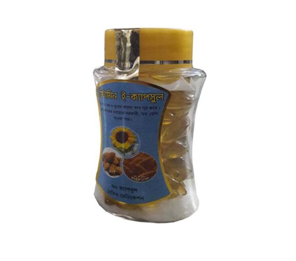 Picture of Vitamin E-Capsule 60 Pcs Modern Herbal