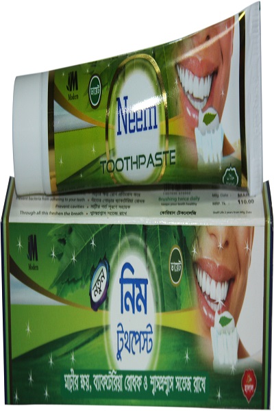 Picture of Neem Toothpaste For Beautiful Teeth 70g Modern Herbal