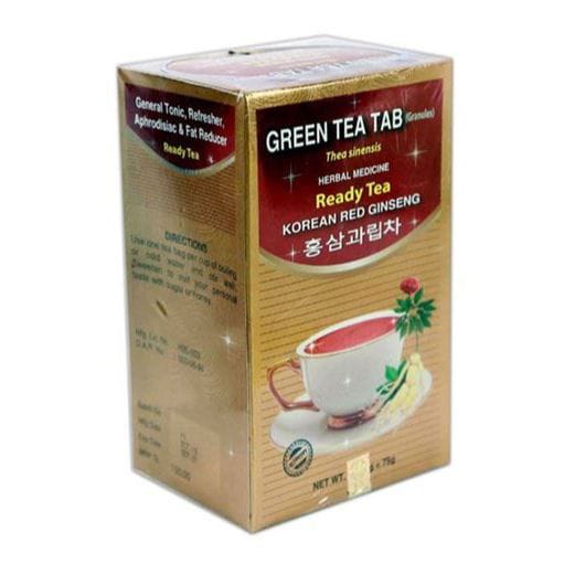 Picture of Green Tea Tab Modern Herbal 1 Box - 25 Scratches