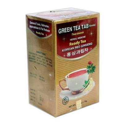 Picture of Green Tea Tab Modern Herbal 1 Box - 25 Scratches