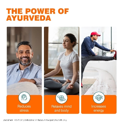 Picture of Ashvagandha General Wellness Tablets | Stress Relief | Rejuvenates Mind & Body - 60 Tablets