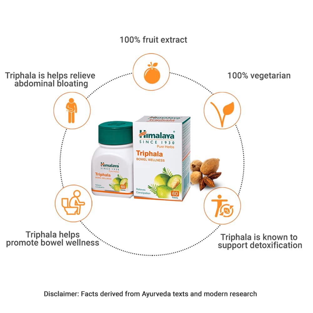 Picture of Herbals Triphala - 60 Capsules