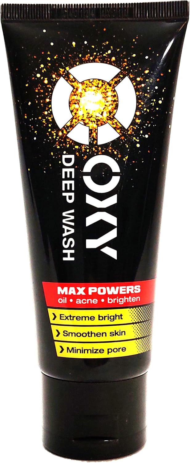 Picture of Int Oxi Face Wash for Men Deep Charcoal Brightening 100g