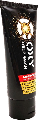 Picture of Int Oxi Face Wash for Men Deep Charcoal Brightening 100g