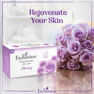 Picture of Enchanteur Alluring Soap used for male/ female - 125 gm