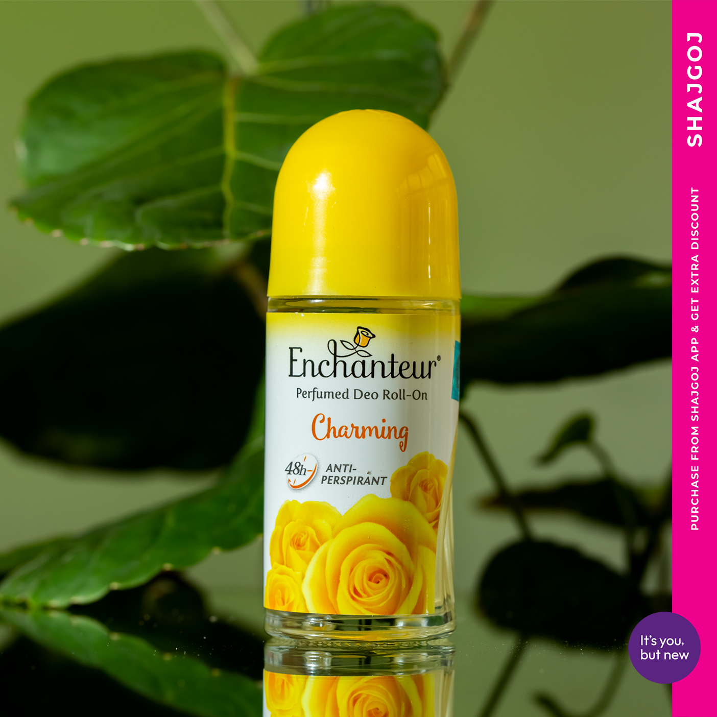 Picture of Enchanteur Perfumed Deodorant Roll-on Charming used for male/ female - 50 ml