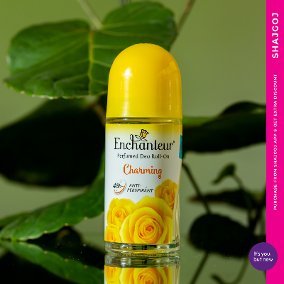 Picture of Enchanteur Perfumed Deodorant Roll-on Charming used for male/ female - 50 ml