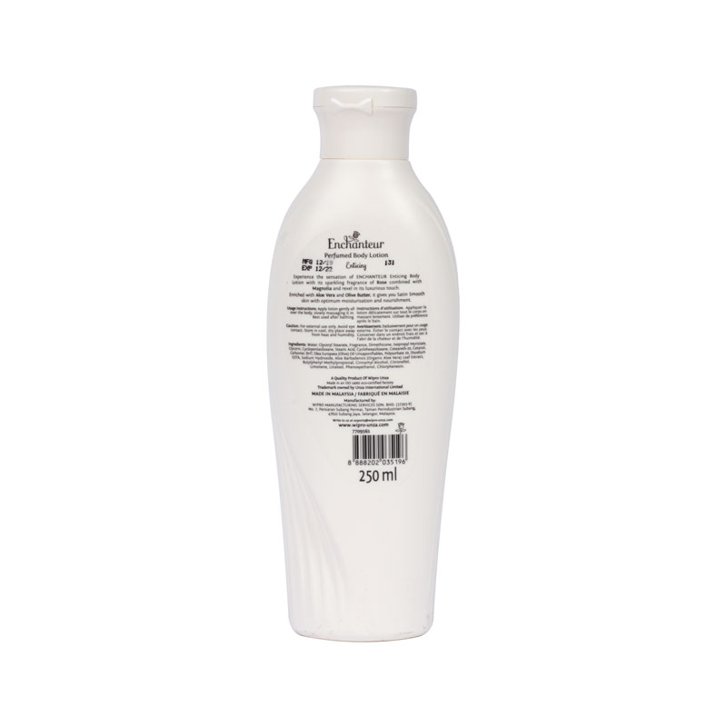 Picture of Enchanteur Satin Smooth Enticing Lotion with Aloe Vera & Olive Butter