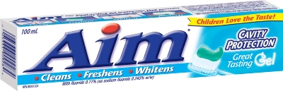 Picture of AIM Cavity Protection Gel Toothpaste, 100-mL