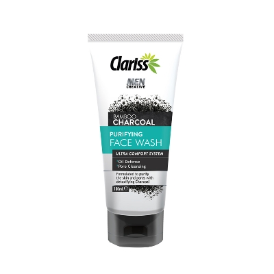 Picture of Clariss Purifying Face Wash For Men Bamboo Charcoal Size: 100ml
