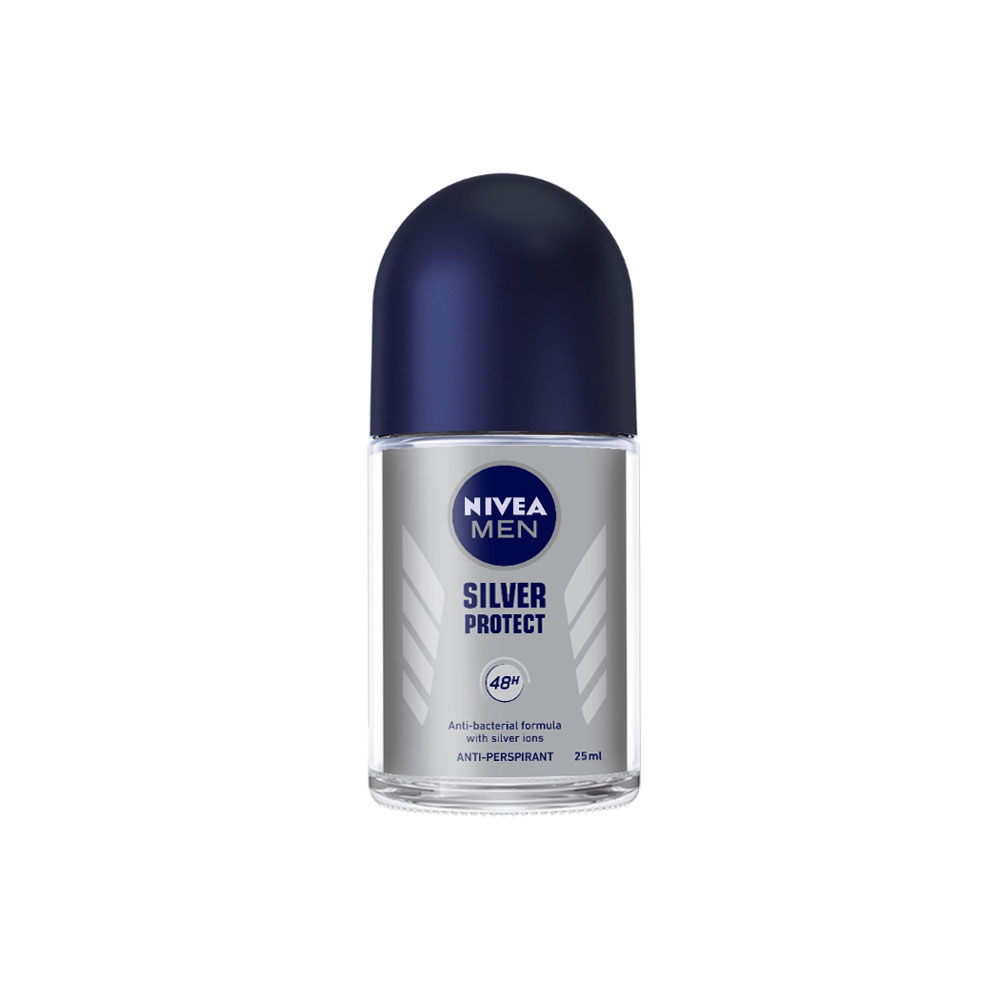 Picture of International Germany product Deodorant Roll on NIVEA MEN Silver Protect used for male - 25 ml