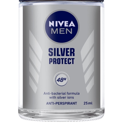 Picture of International Germany product Deodorant Roll on NIVEA MEN Silver Protect used for male - 25 ml