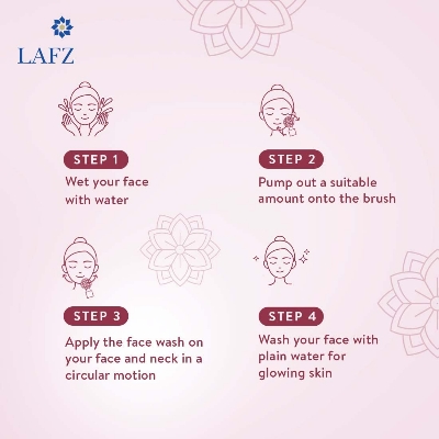 Picture of Lafz Apple Cider Vinegar Foaming Face Wash With Built-In Deep Cleansing Brush For Men & Women, 100 ml