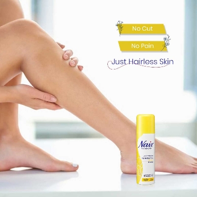 Picture of UK Products Nair Hair Remover Spray Lemon Fragrance for Man/women -200 ml