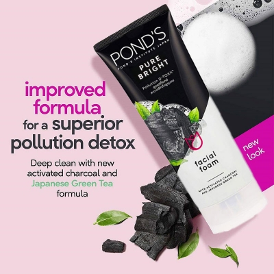 Picture of International Indonesian product Pond’s Pure Bright face wash used for male female -100 gm