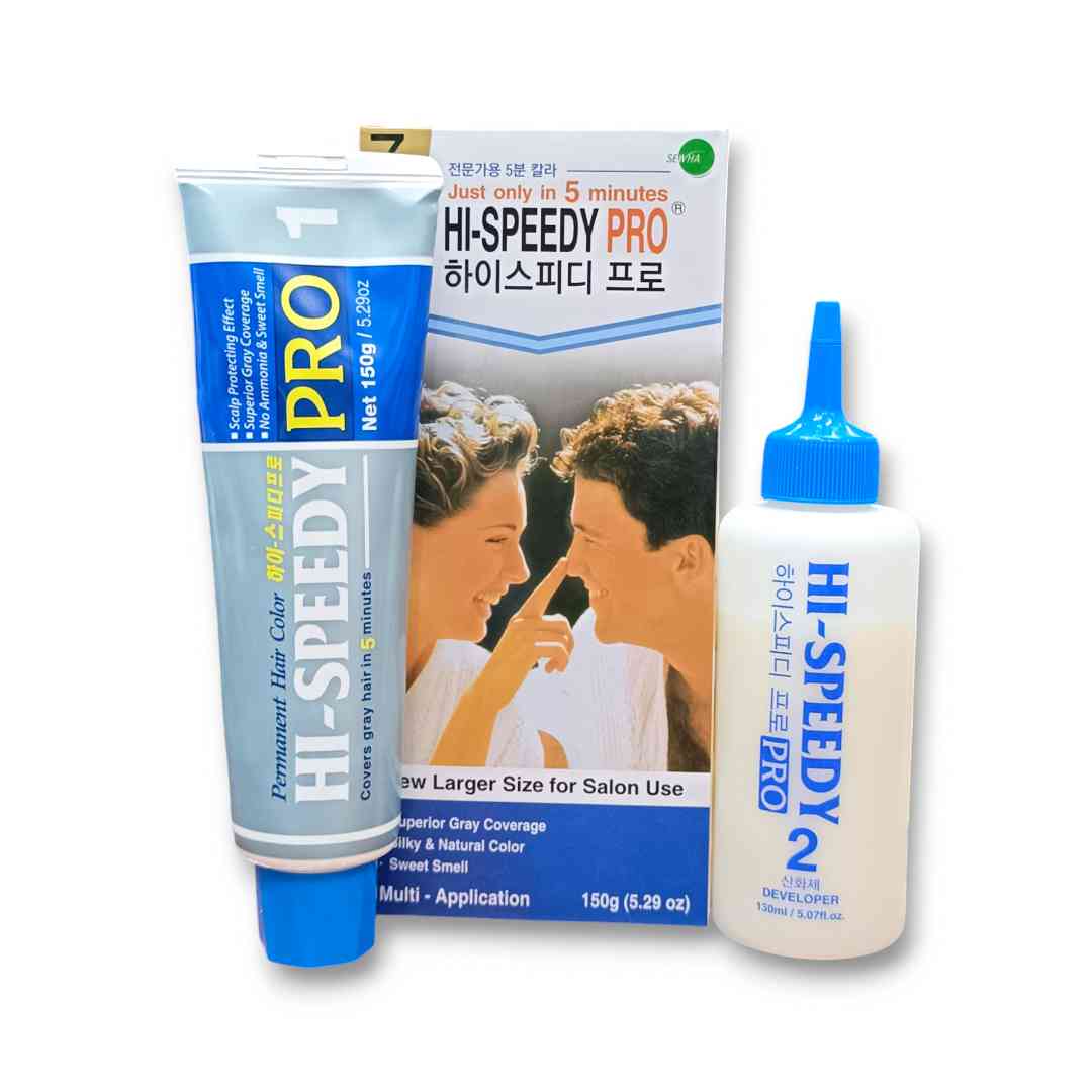 Picture of International Korean product hair styling hair care Hi speedy hair color - 150 gm