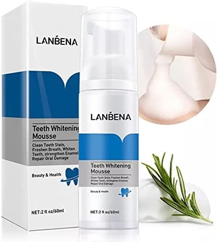 Picture of International Lanbena Teeth Whitening Mousse Toothpaste - 60ml