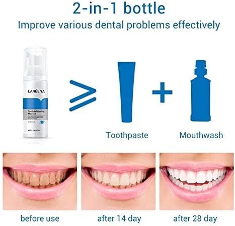 Picture of International Lanbena Teeth Whitening Mousse Toothpaste - 60ml