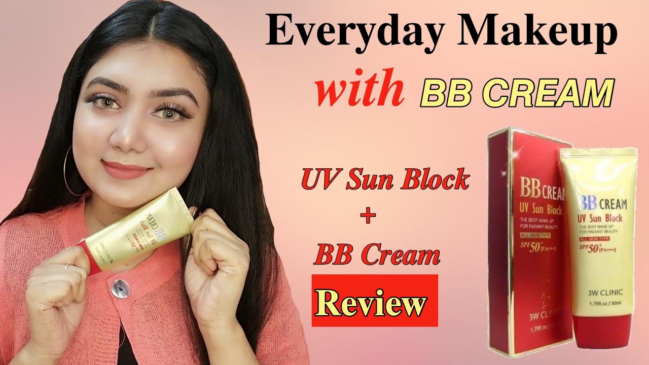 Picture of W3 Clinic UV Sun Block BB Cream SPF50 PA+++ all Skin Type