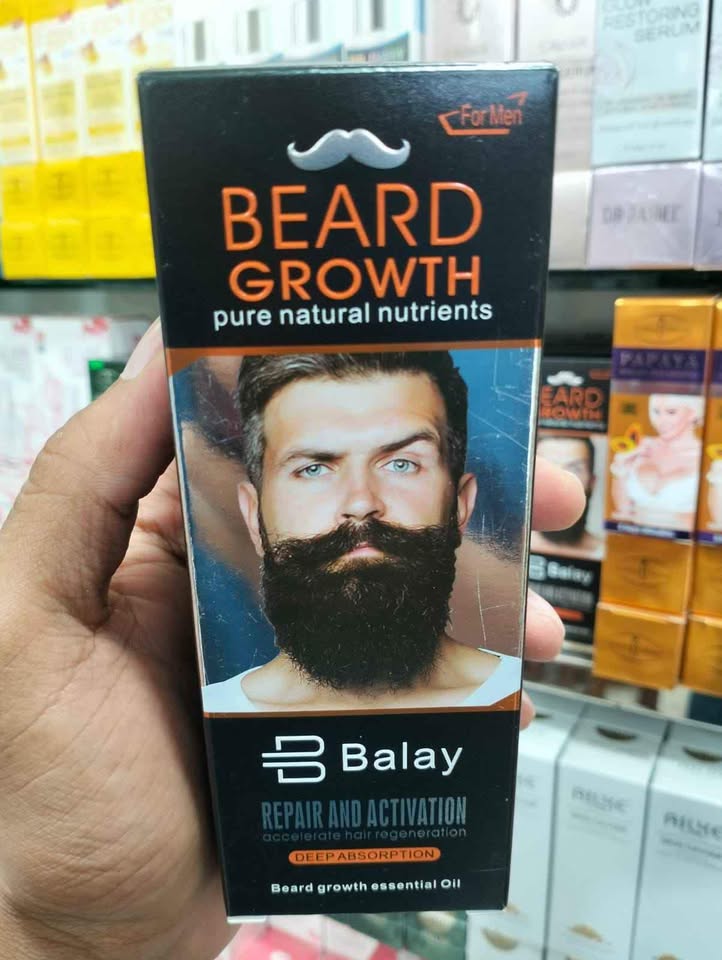 Picture of Balay Beard Growth Essential Oil for Men 50ml