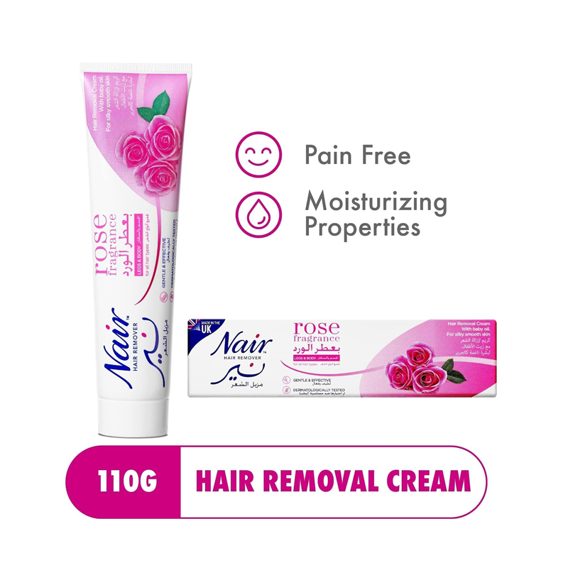 Picture of Nair Hair Removal Cream Rose Size: 110gm