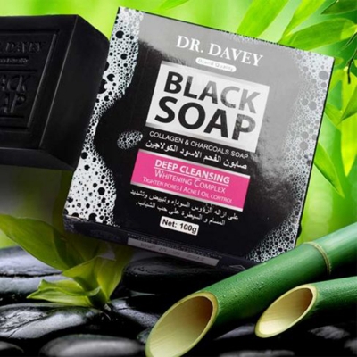 Picture of DR.DAVEY Charcoal Black Soap100ml